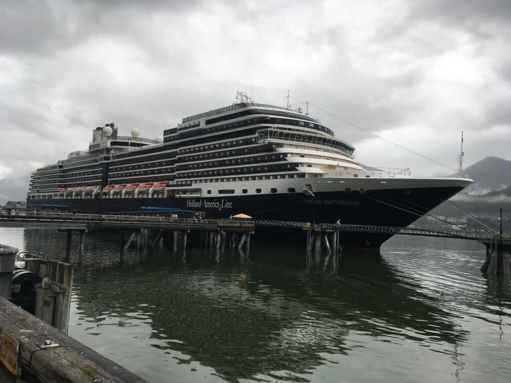 Alaskan Cruise Ship Holland America