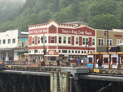Tracy's King Crab Shack in Juneau on Alaskan Cruise