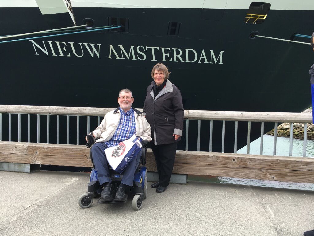 Cruisers on the Nieuw Amsterdam